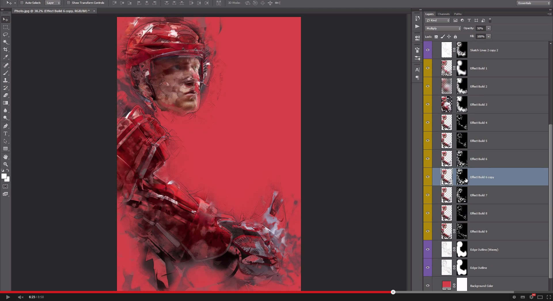 ModernArt Photoshop Action - 1