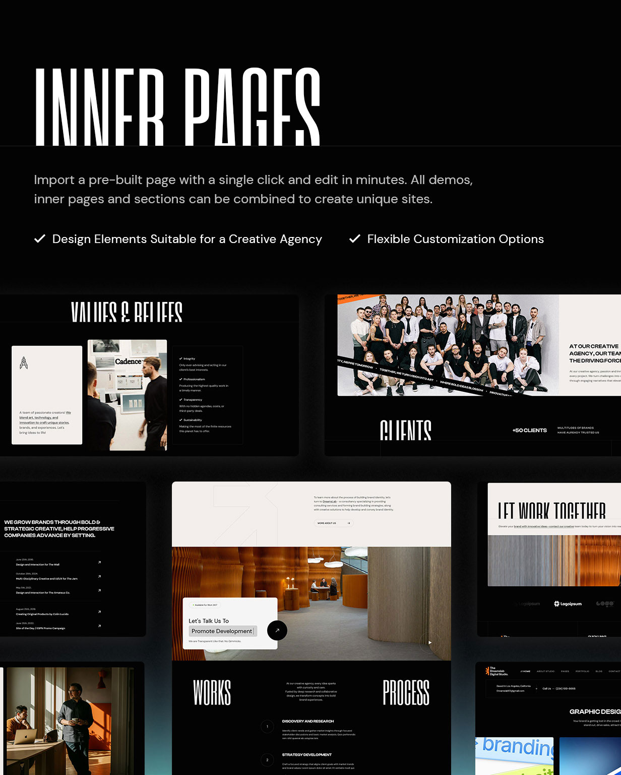 Dreamslab - Creative Portfolio & Agency WordPress Theme - 7