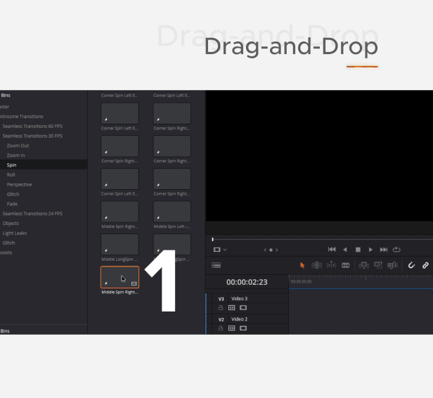 Transitions Library for DaVinci Resolve - 7