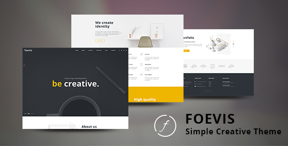 Foevis - A WordPress Theme For Creative Agency - Portfolio Creative