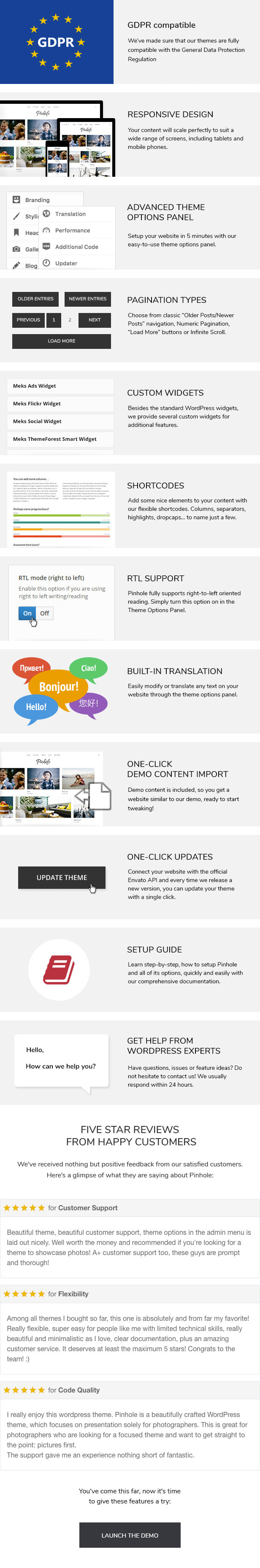 Pinhole - WordPress Gallery Theme for Photographers 2