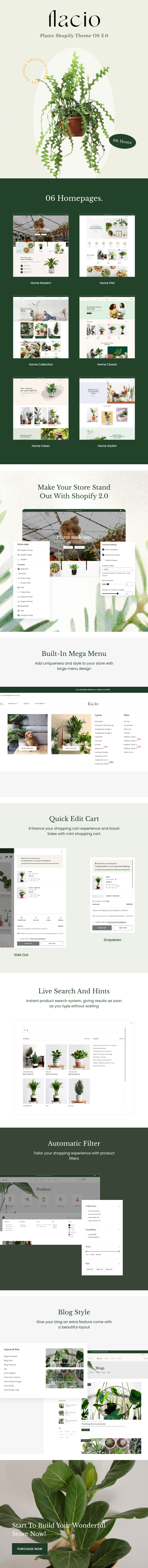 Flacio – Plants Shopify Theme OS 2.0 - 1