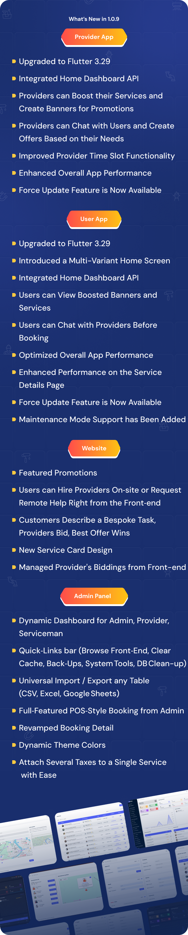 Fixit | Multi Vendor On Demand, Handyman, Home service Flutter App with Admin Complete Solution
