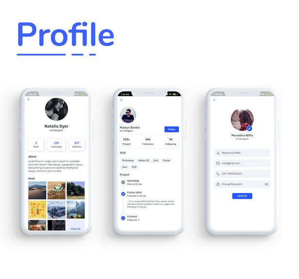 FlutKit - Flutter & Figma UI Kit - 22