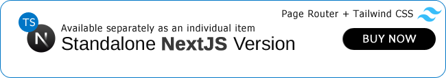 NextJS Page Router Typescript Tailwind CSS Admin Dashboard Template