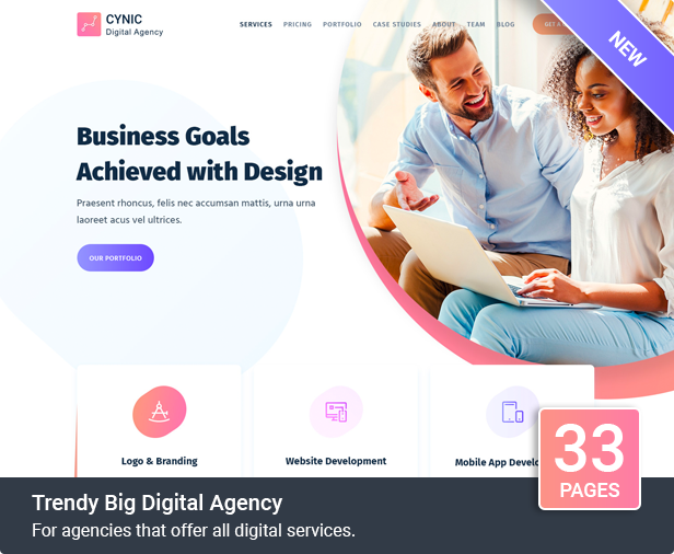 Cynic - Digital Agency Template - 5