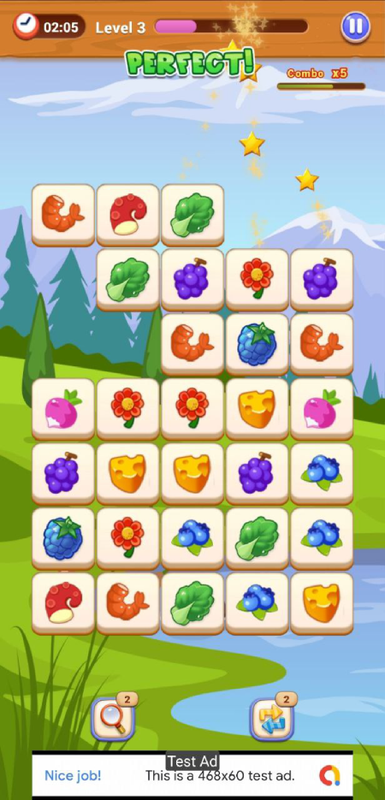 Nature Tile Connect - Matching Game Android Studio Project with AdMob Ads + Ready to Publish - 2