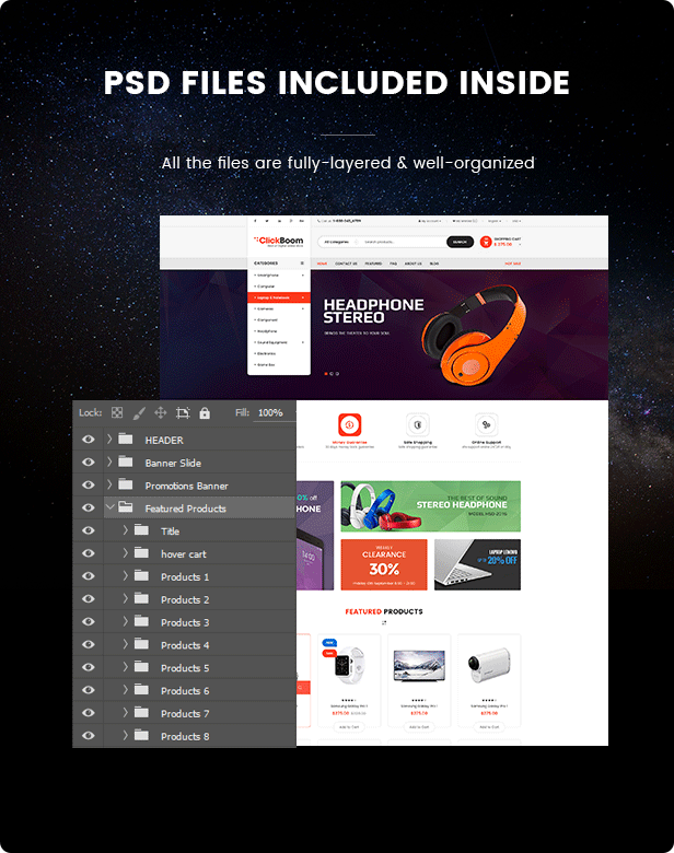 Clickboom - Opencart Teması