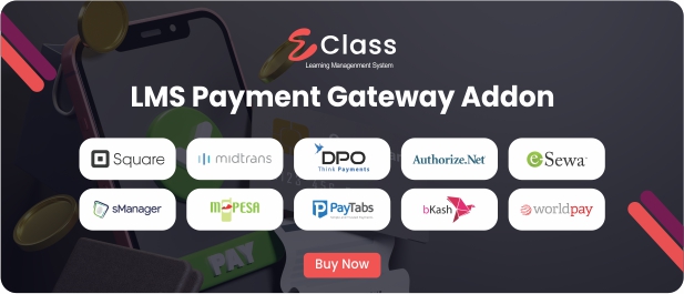 eclass LMS Payment Gateway addon