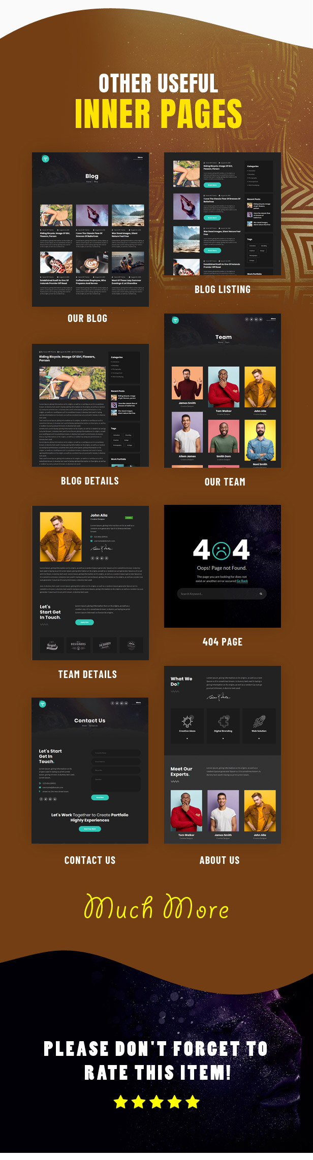 Tacon - A Showcase Portfolio WordPress Theme - 6