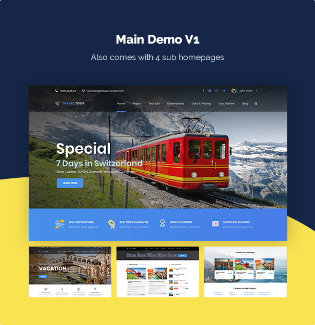 Travel Tour Booking WordPress - 11