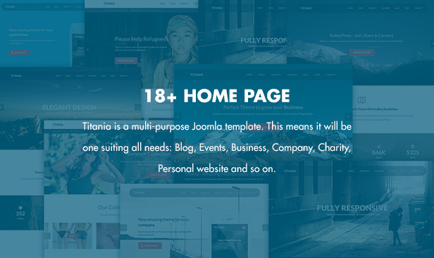 Titania - Responsive Multipurpose Joomla Template - 2