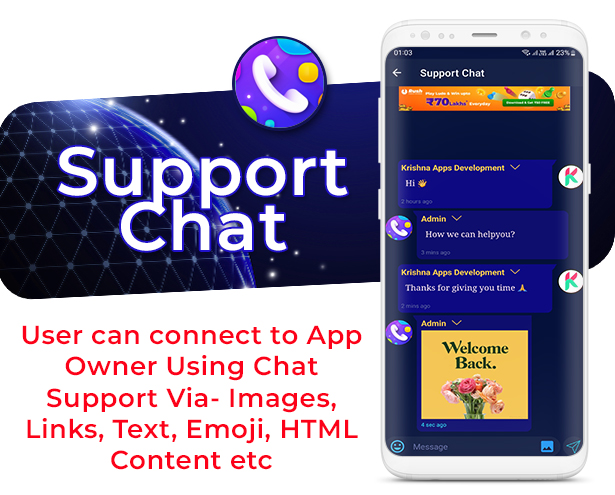 YooHoo – Anonymous Calling Android App Source Code & Admin Panel & Website