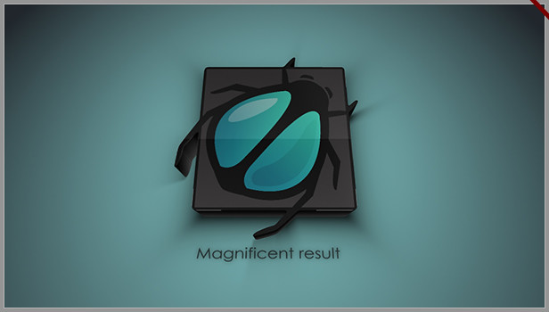 Adaptive Elegant 3d Logo - Example 08
