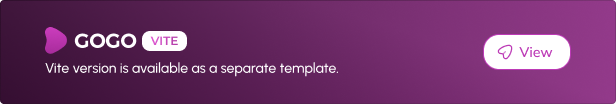 Gogo - Next React Typescript MUI Tailwind Admin Template - 1