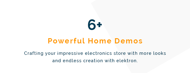 Elektron - Electronics Store WooCommerce Theme - 5