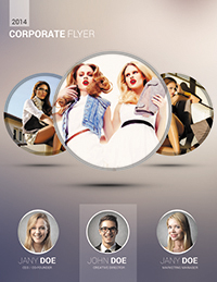 creative corporate flyer template