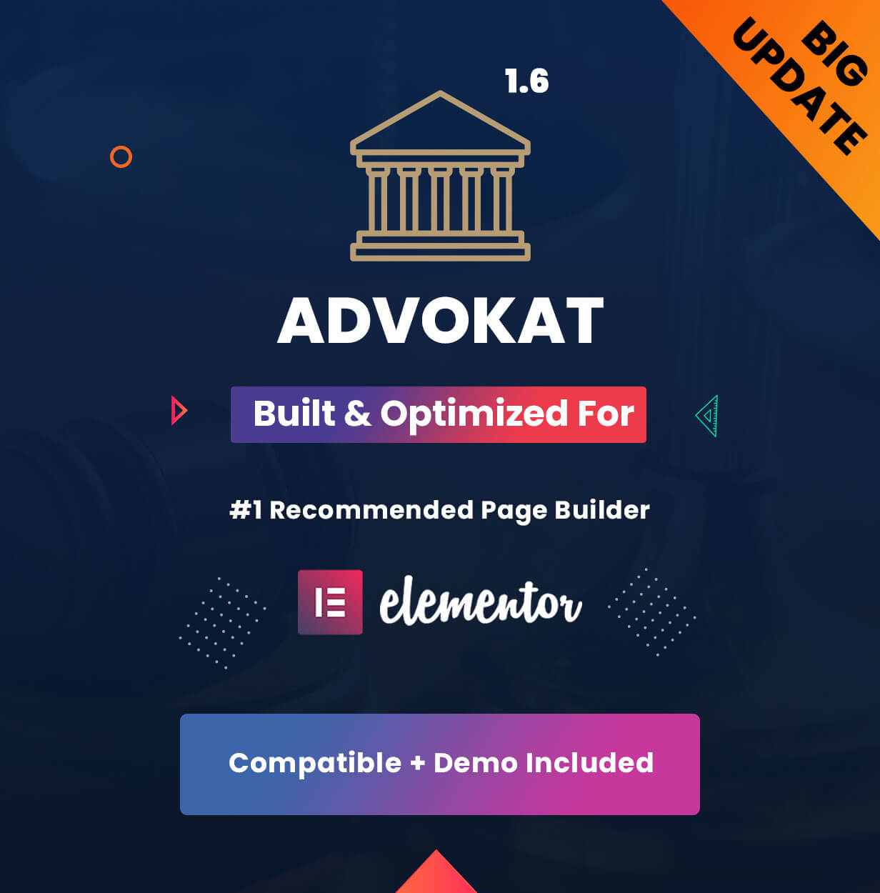 Advokat - Lawyer & Law Firm WordPress Theme - 1