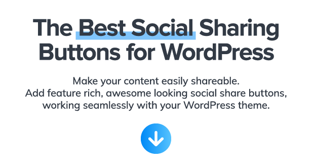 Easy Social Share Buttons for WordPress