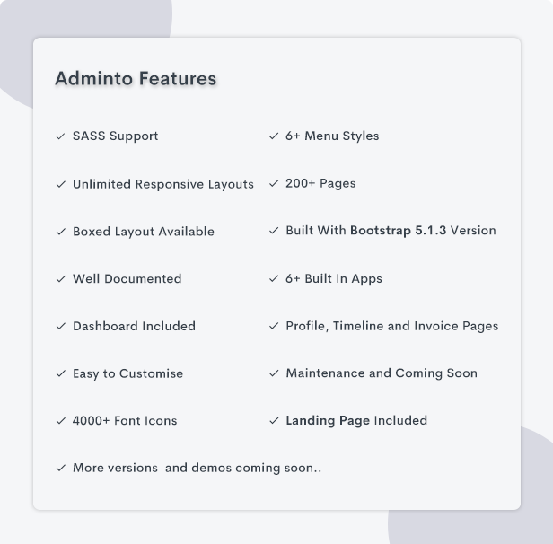 Adminto - React Admin & Dashboard Template - 10