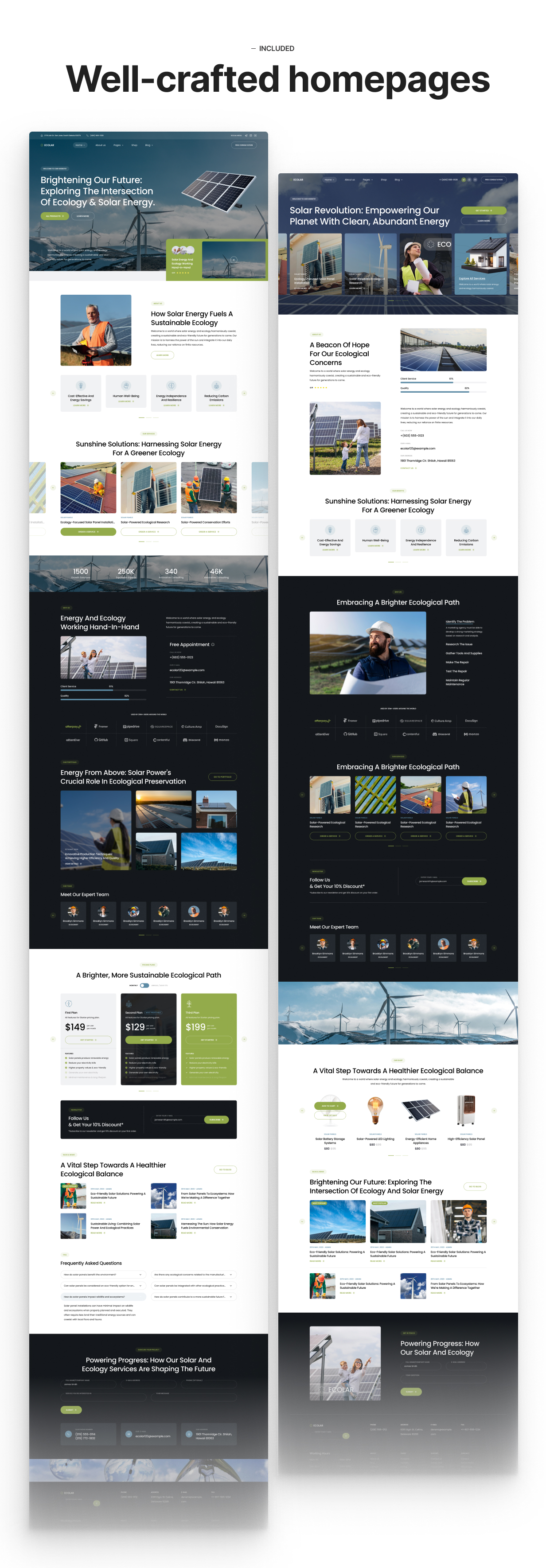 Solvento - Solar & Wind Energy WordPress Theme - 2
