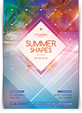 Summer Shapes Flyer
