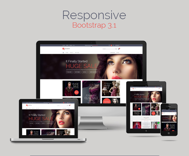 Queen - Responsive E-Commerce Template v 1.4 - 1