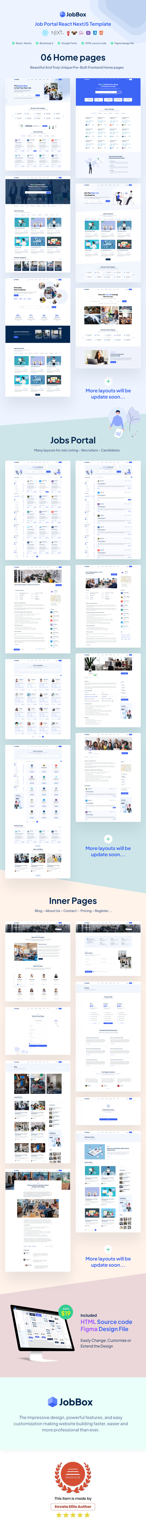JobBox - Modèle de portail d'emploi React NextJS 15 - 6