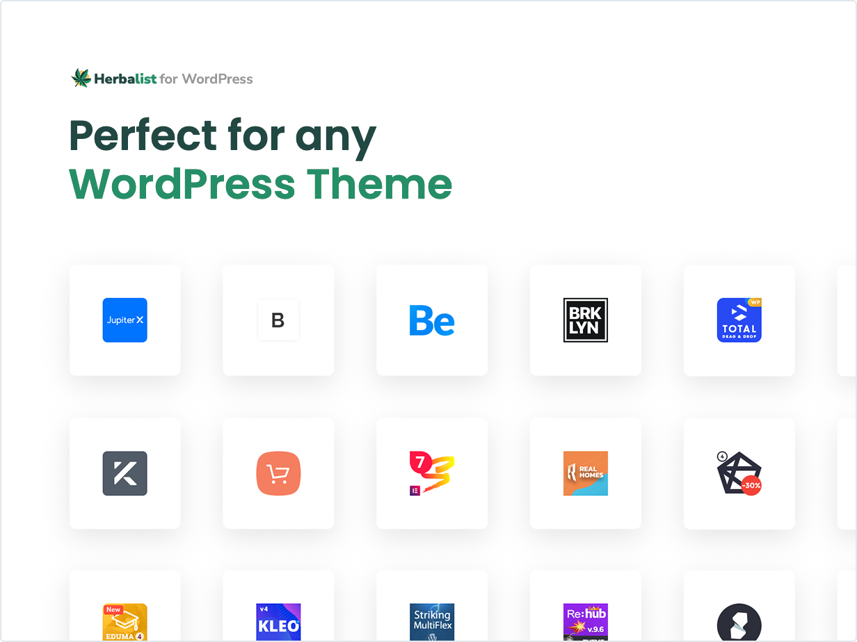 Perfect for any WordPress Theme