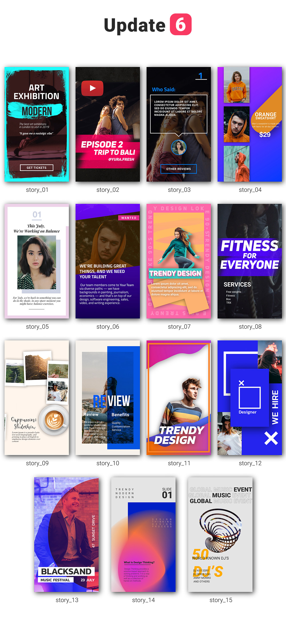 Instagram Stories Kit // Instagram Story Pack - 16