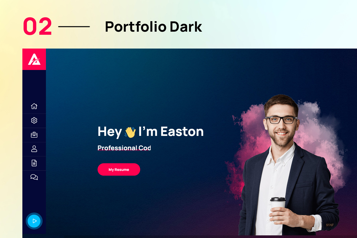 Ambrox - Personal Portfolio Resume Theme