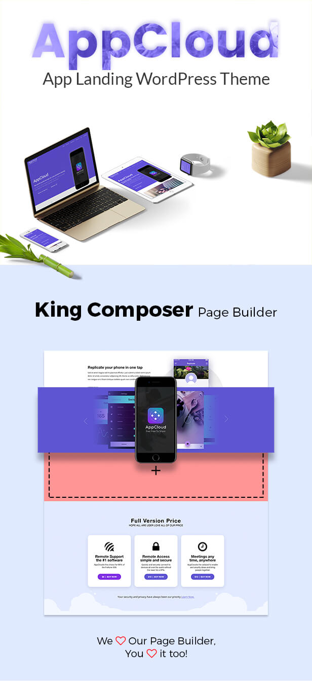 AppCloud | App Landing WordPress Theme - 3