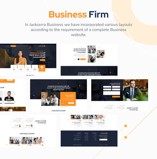 Jackcerra - Business Consulting WordPress Theme - 7