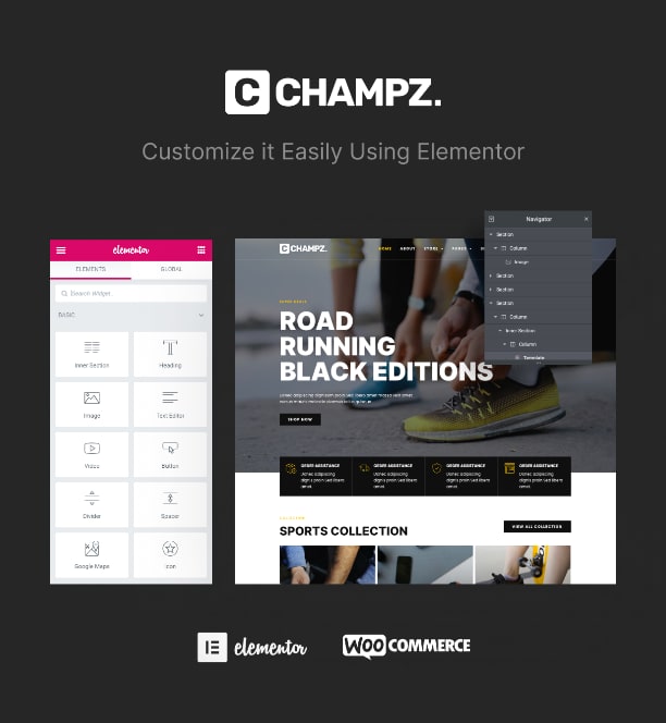 Apparel store website template