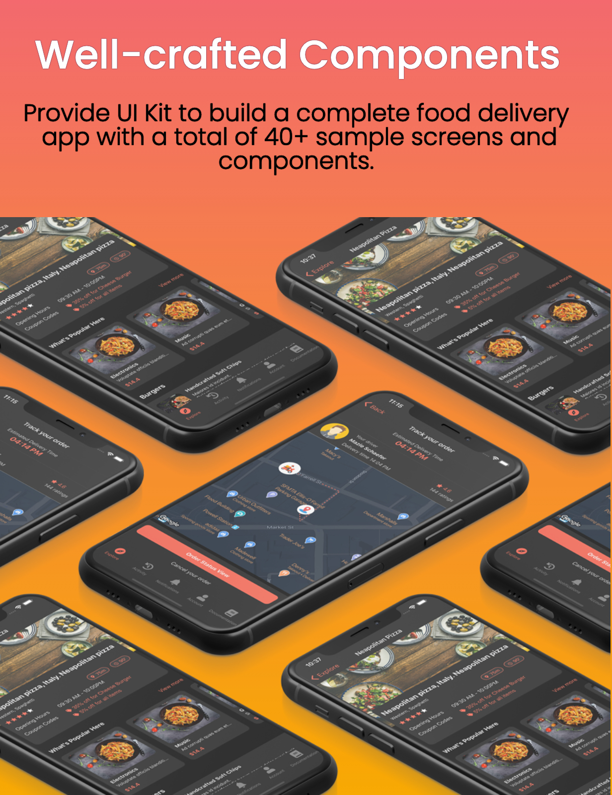 Food Star - Mobile React Native Food Delivery Template - 3