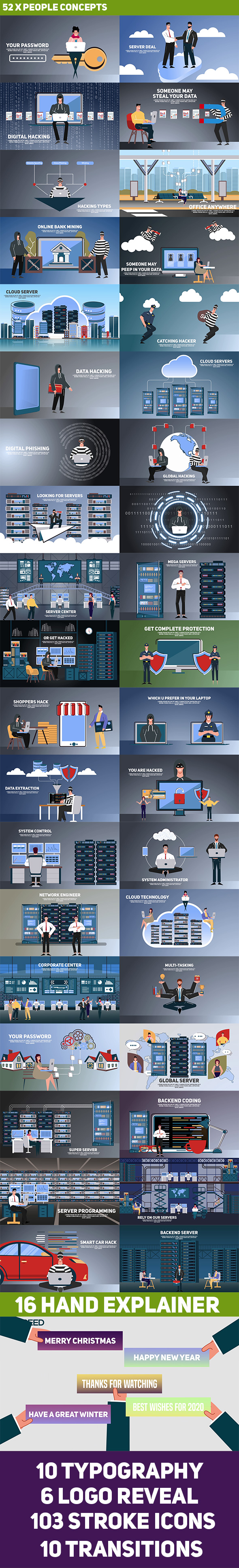 Big Data Hosting and Server Security Explainer Kit - 1