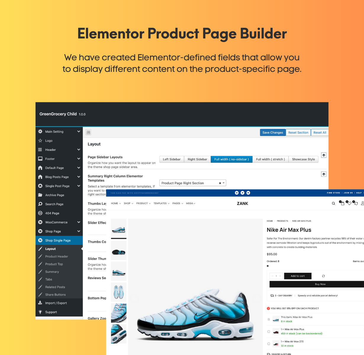Zank - Bestseller Responsive Header Elementor Footer Builder WooCommerce Theme