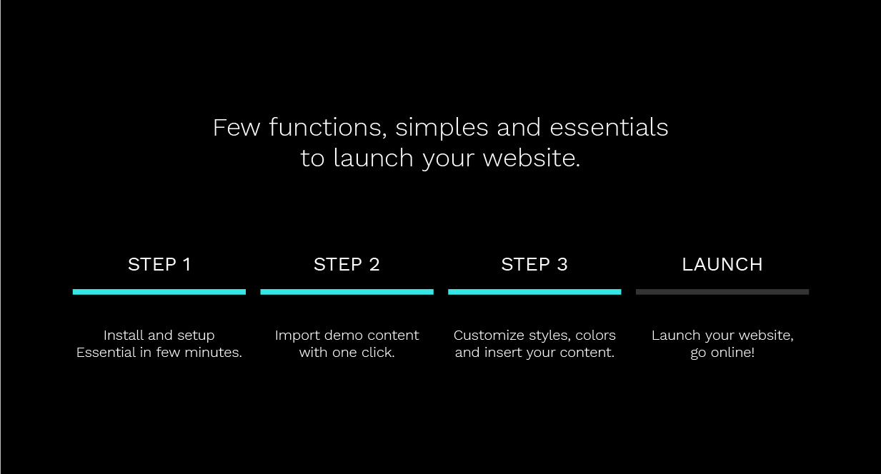 Essential - Responsive Minimal WordPress Theme