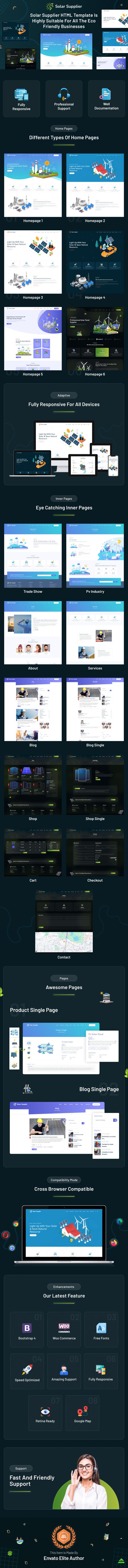 Solar Supplier - Responsive HTML Template - 1