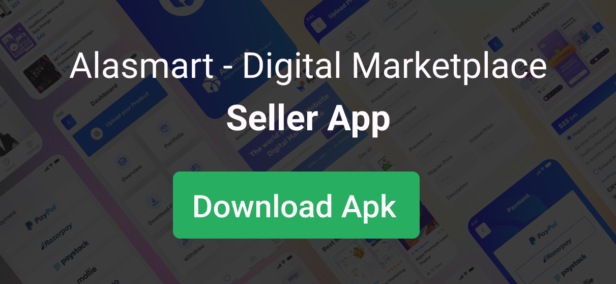 Alasmart - Digital Product Download Marketplace Laravel Script