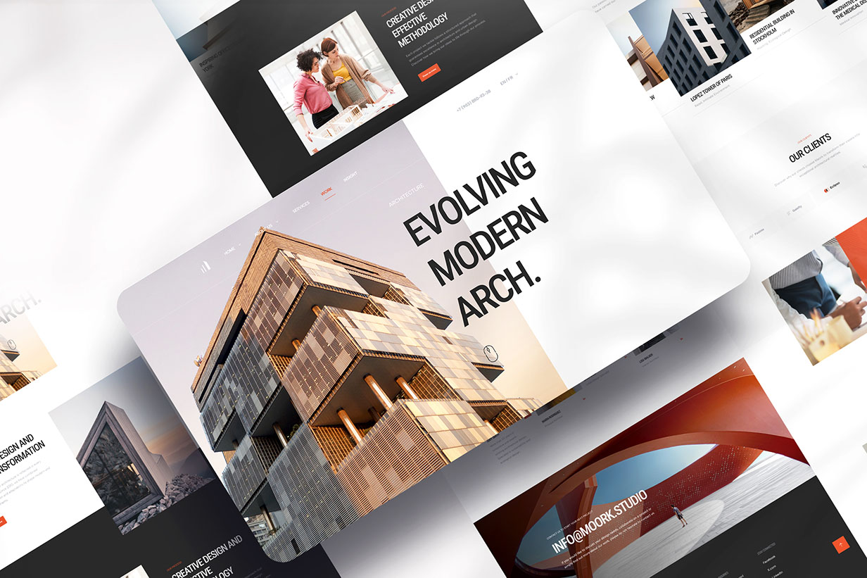 Moork - Architecture WordPress Theme - Description 2