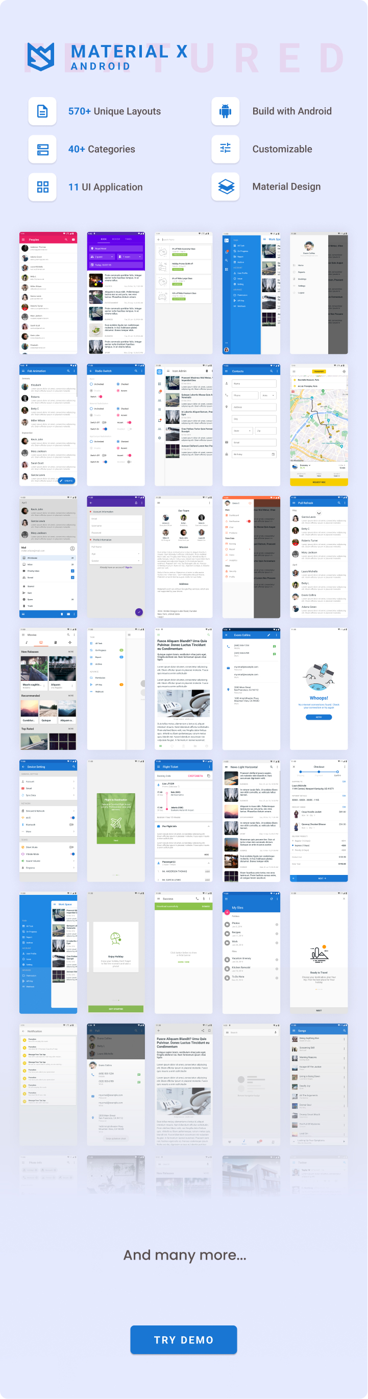 MaterialX - Android Material Design UI 3.3 - 15