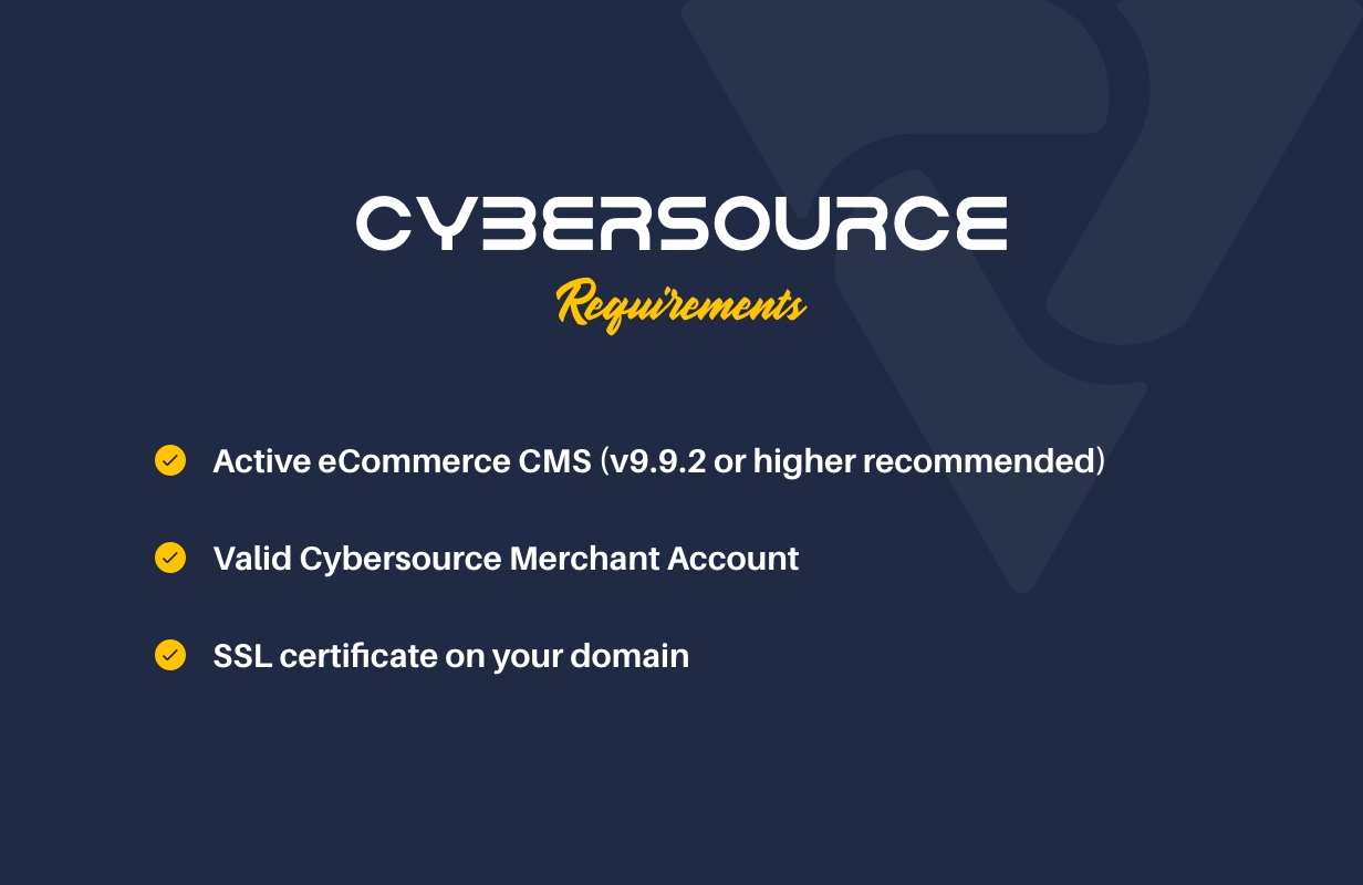 Active eCommerce Cybersource Add-on - 4