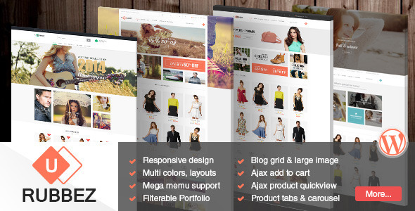 Rubbez- WooCommerce & Corporate Responsive Theme