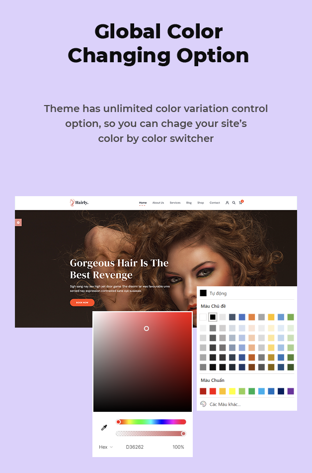 Global Colors Option Available