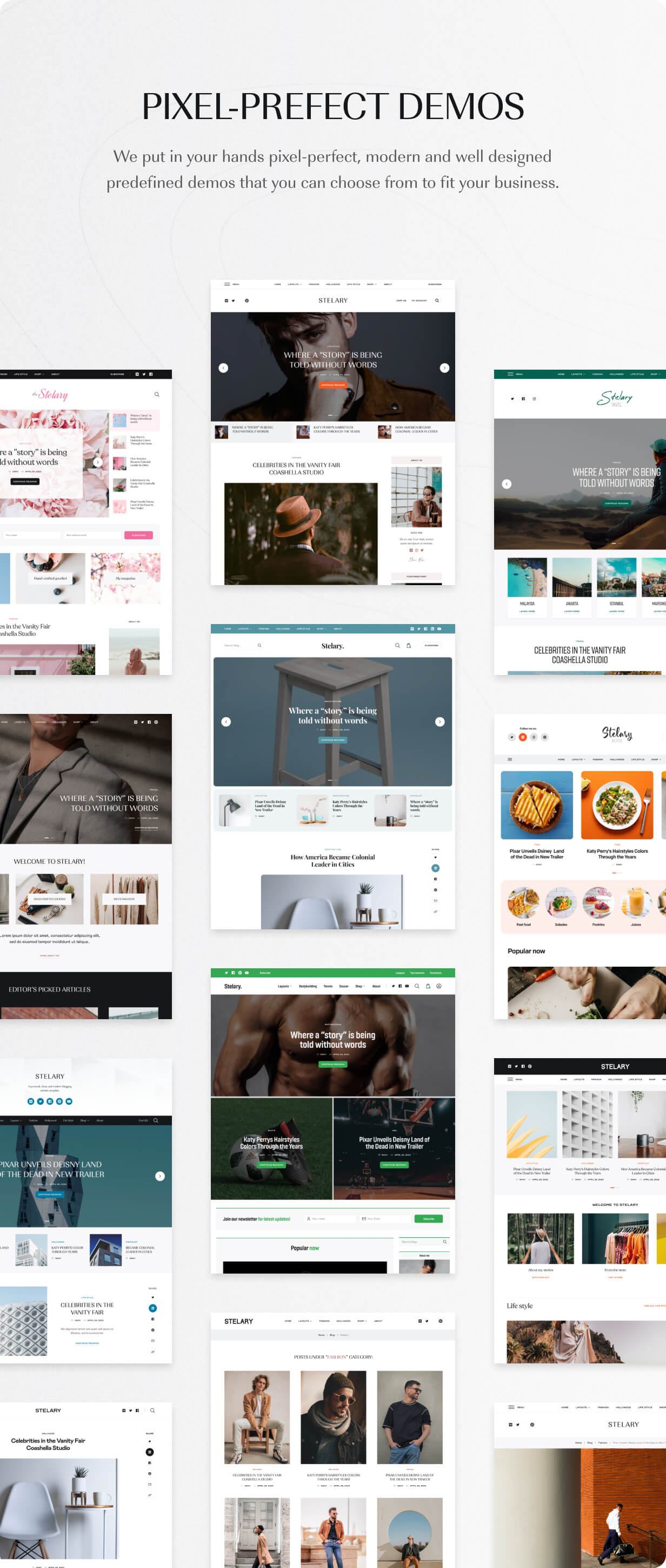 Stelary - Blog & Magazine WordPress Theme - 2