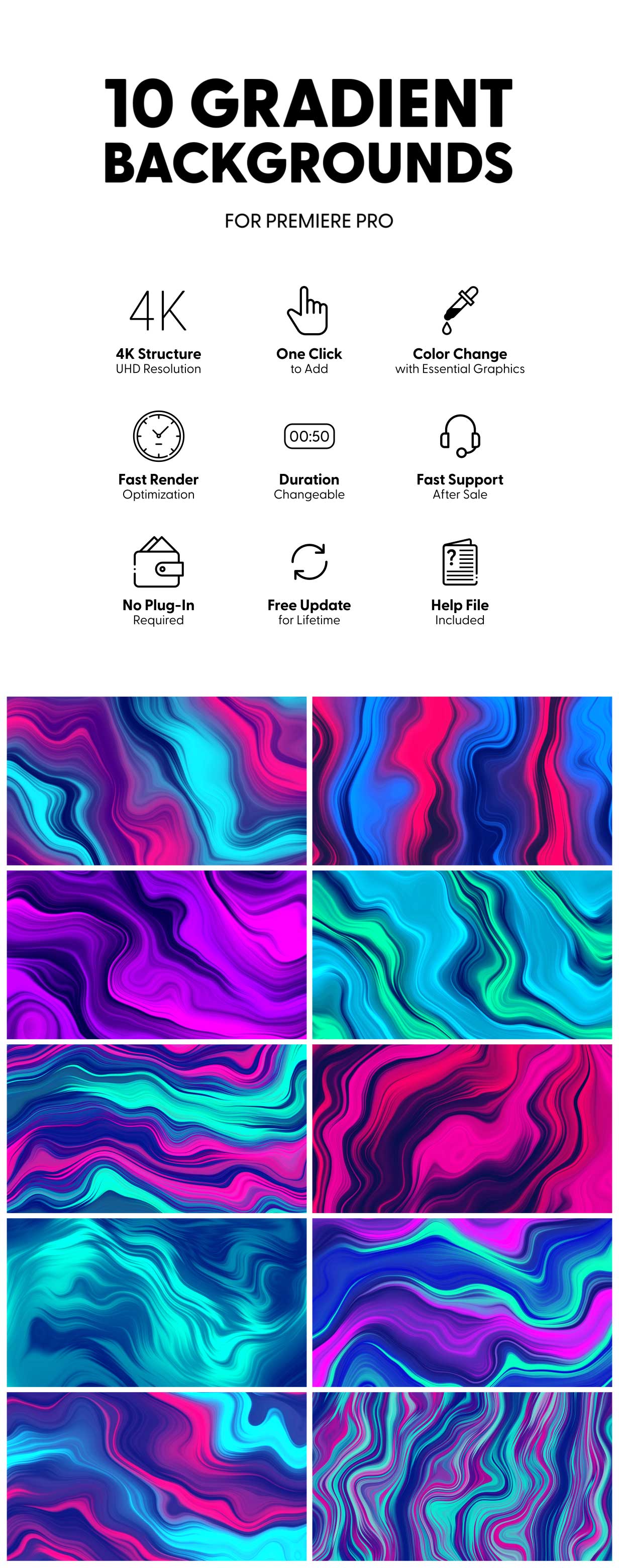 Gradient Backgrounds - 2