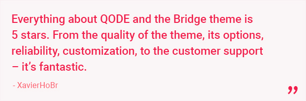 Bridge - Thème WordPress créatif polyvalent - 20