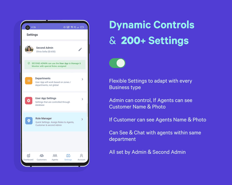 Mobijet ADMIN - Manage & Monitor Agents, Customer & Payments | Android & iOS Flutter app - 8