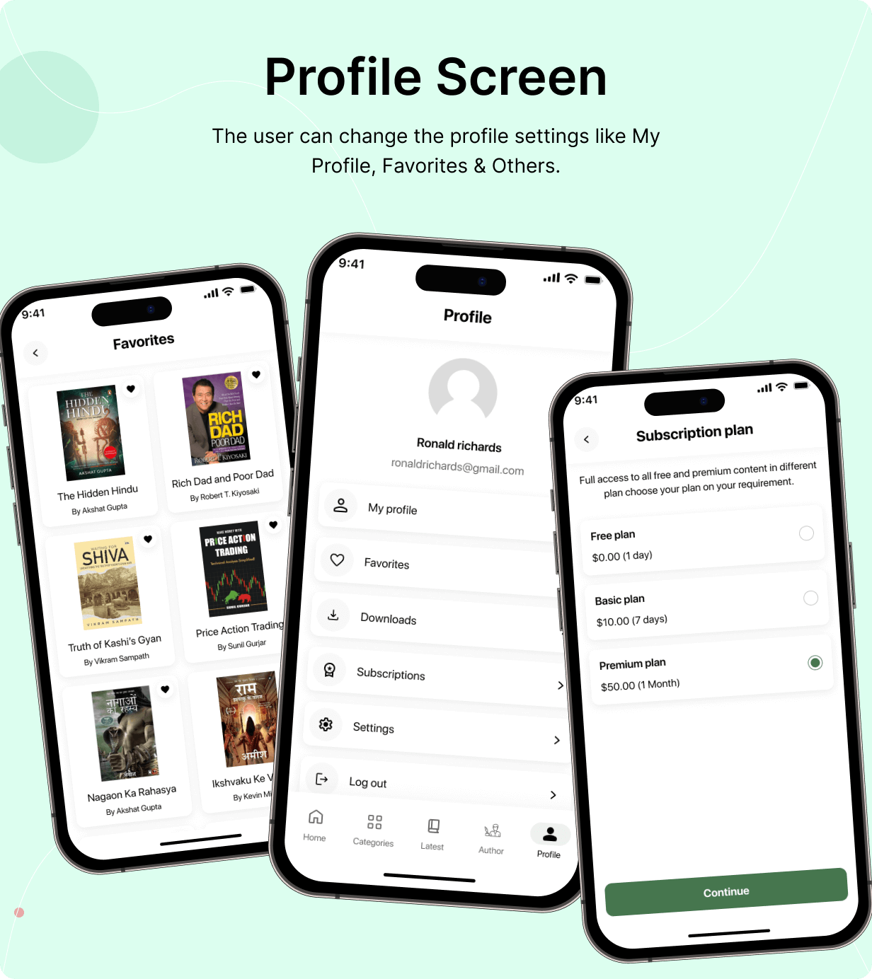 EbookPortal: Ebook Full App in Flutter with NodeJs Backend | ReadHub App - 12